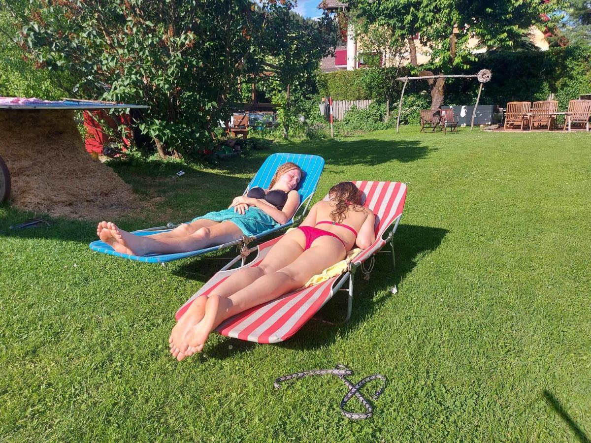 Sachserhof Ferienwohnungen In Sachsenburg Buitenkant foto